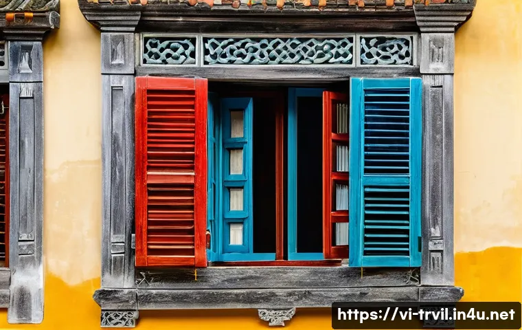 전통주택의 창문 설계 관련 이미지 2